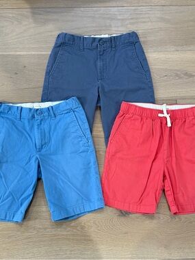 Crewcuts boys cotton shorts lot of 3, size 12